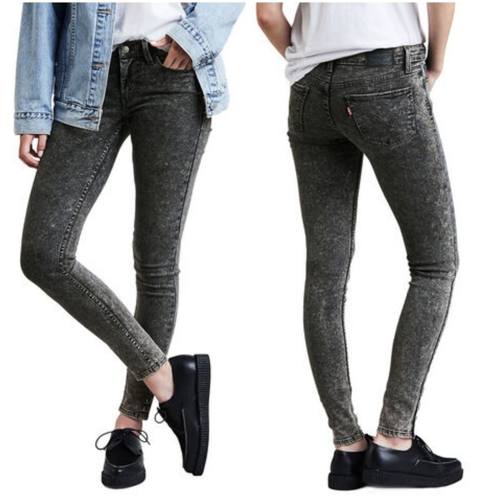 NWT Levi's 535 Ankle Acid Wash Jeans Size 31 - Picture 7 of 7